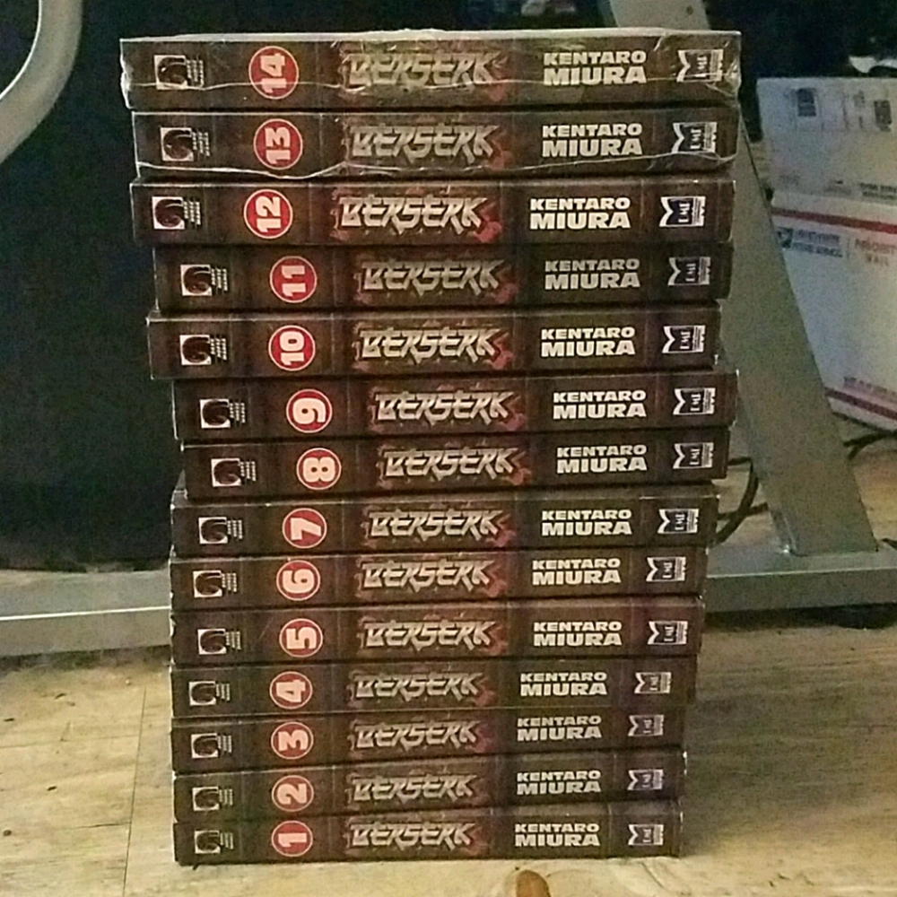 Berserk Manga Volumes 1 - 14